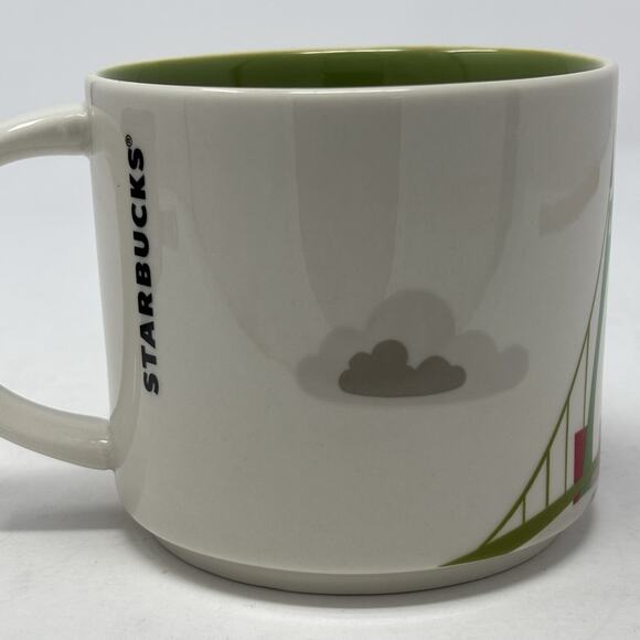 Portland Starbucks You Are Here 14 Ounce Coffee Mug / Cup Rose City Collector - Picture 3 of 5